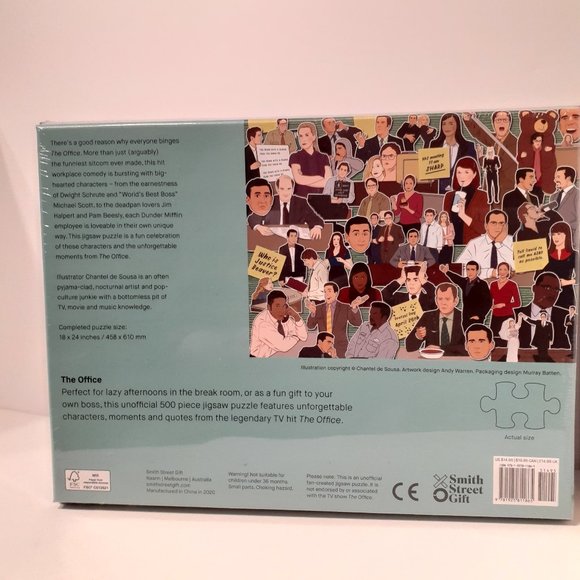 The Office 500 piece Jigsaw Puzzle---Brand new sealed, never opened - Picture 4 of 7